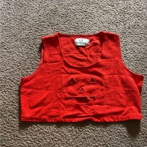 Rare Fashion Brand Company By Penelope Gazin Halloween Cut Out Pumpkin Size M/L